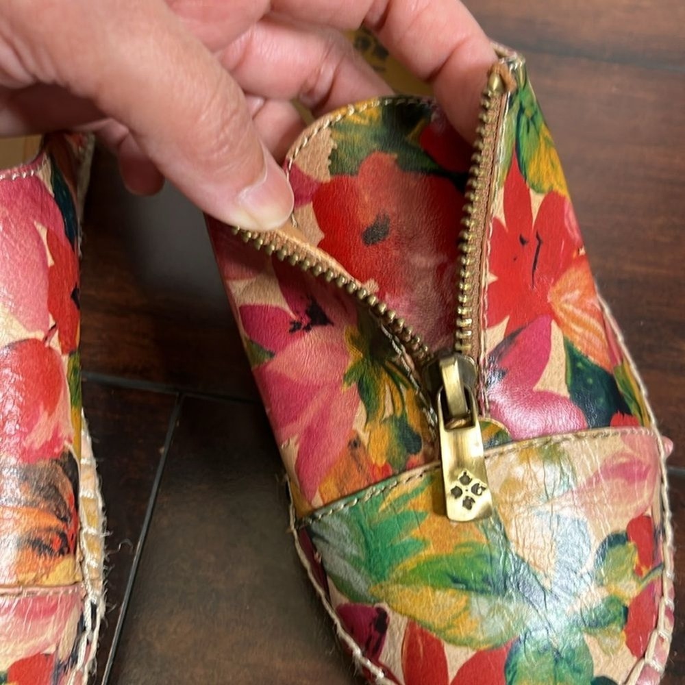 Patricia Nash Eva Espadrille Slip On Flats Women size 6 Floral Cottagecore Boho - Picture 9 of 9